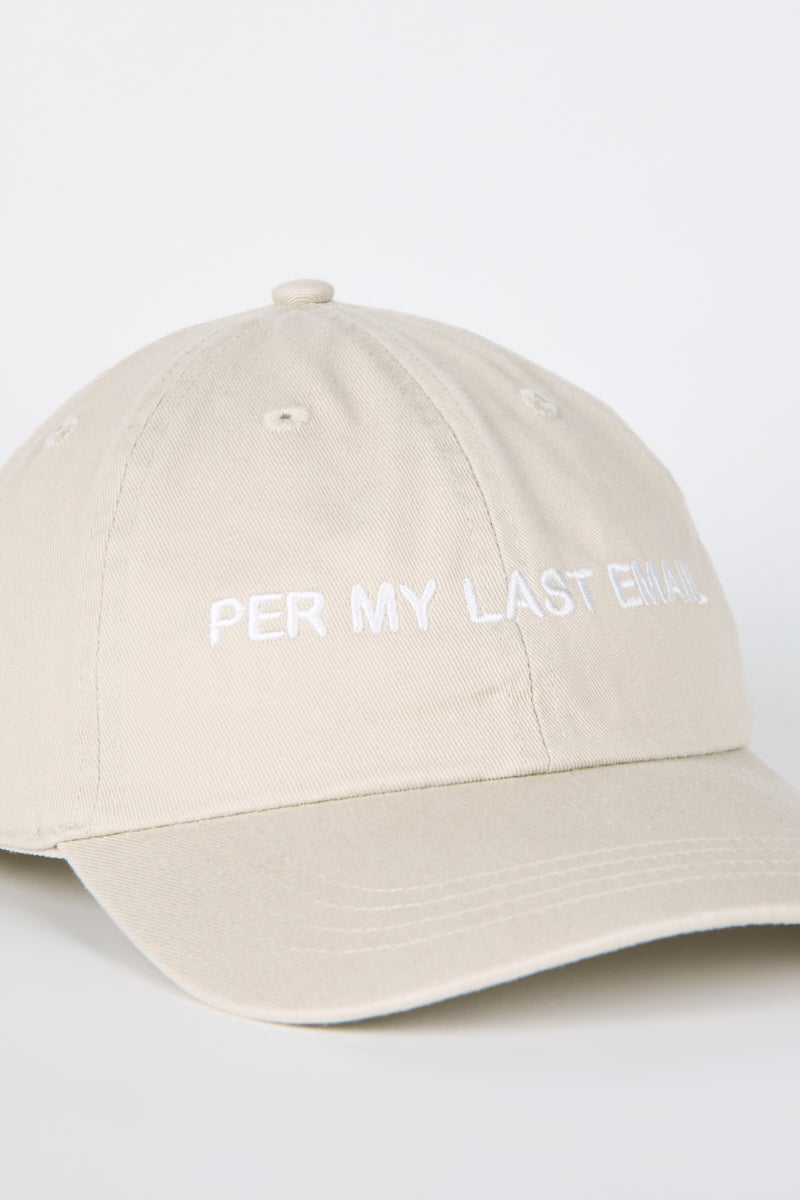 PER MY LAST Dad Cap Sand/White - Intentionally Blank,SAND WHITE