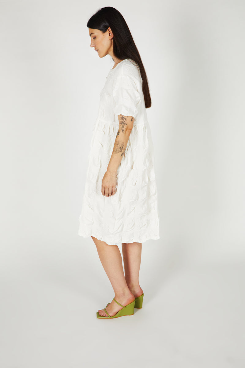 ONICA DRESS white - Intentionally Blank,WHITE