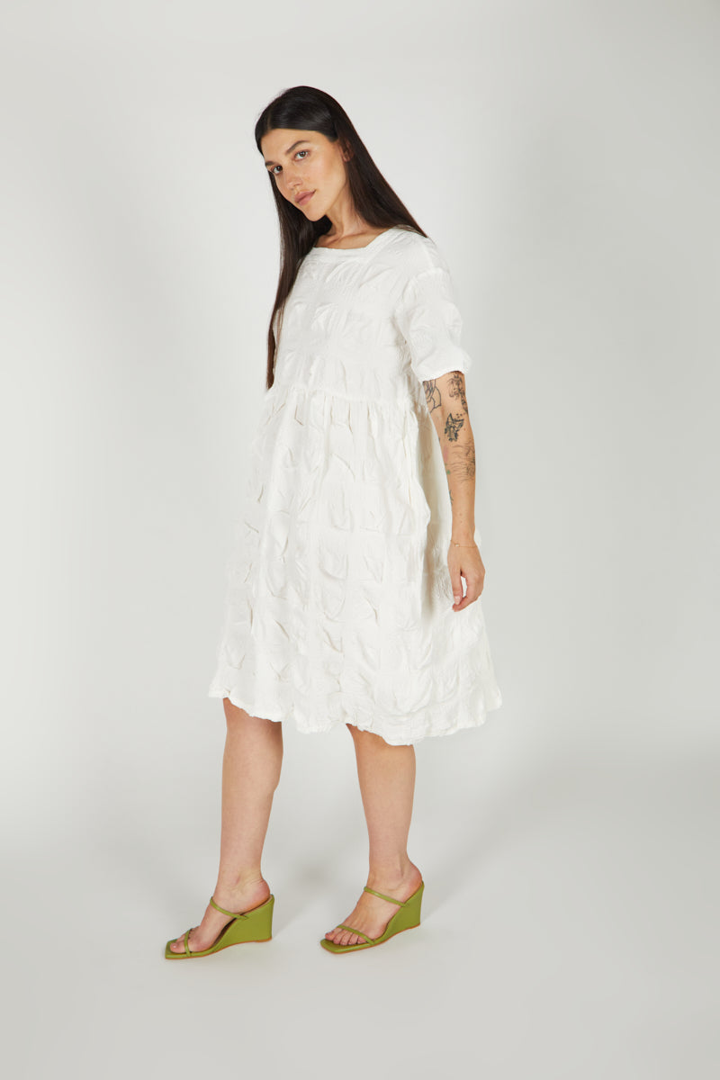 ONICA DRESS white - Intentionally Blank,WHITE