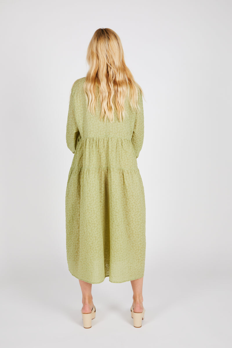 COLLIN DRESS green - Intentionally Blank,GREEN