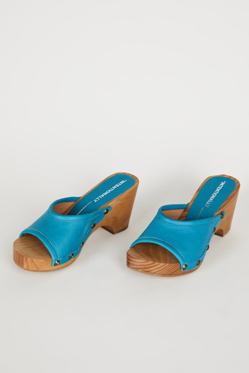 BEATRICE CLOG Turquoise - Intentionally Blank, TURQUOISE