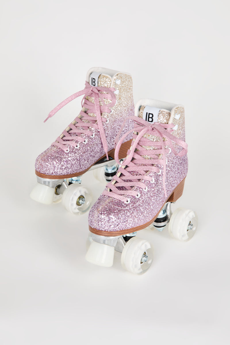 PRE-PARTY ROLLER SKATE LILAC GLITTER - Intentionally Blank,LILAC