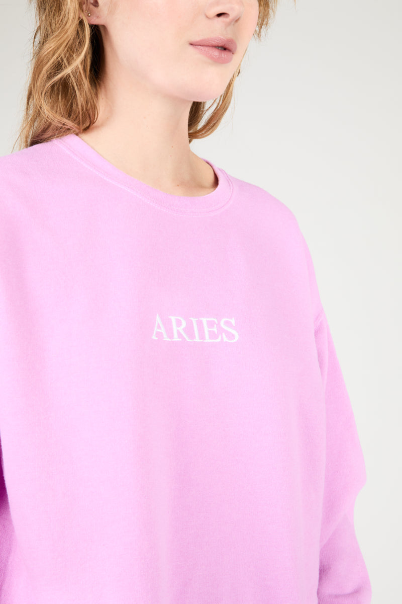 ARIES ZODIAC PULLOVER - Intentionally Blank, ORCHID