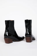 HILLARY HEELED BOOT Black - Intentionally Blank