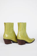 HILLARY HEELED BOOT Apple - Intentionally Blank,APPLE