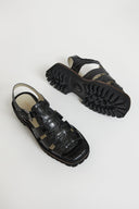 HADDIE DAD SANDAL  Black - Intentionally Blank,BLACK