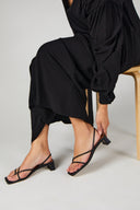 FREYA HEELED SANDAL Black - Intentionally Blank,BLACK