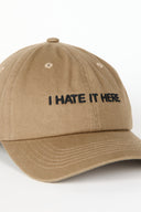 ME RN Dad Cap Khaki/Black - Intentionally Blank,KHAKI BLACK