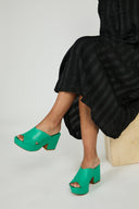 DAME HEELED PLATFORM Jade - Intentionally Blank,JADE