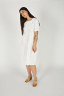 ONICA DRESS white - Intentionally Blank,WHITE