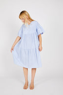 AVERY DRESS light blue - Intentionally Blank, LIGHT BLUE