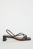 FREYA HEELED SANDAL Black - Intentionally Blank,BLACK