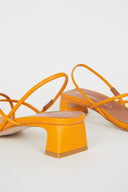 FREYA HEELED SANDAL Mandarin - Intentionally Blank,MANDARIN