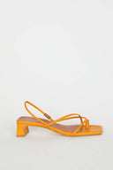 FREYA HEELED SANDAL Mandarin - Intentionally Blank,MANDARIN