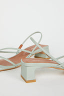 FREYA HEELED SANDAL Sage - Intentionally Blank,SAGE