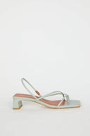 FREYA HEELED SANDAL Sage - Intentionally Blank,SAGE