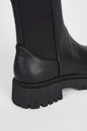 GUIDED PULL ON BOOT Black - Intentionally Blank,BLACK