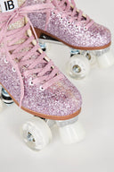 PRE-PARTY ROLLER SKATE LILAC GLITTER - Intentionally Blank,LILAC