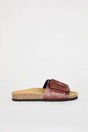 CLARICE SANDAL Chestnut - Intentionally Blank, CHESTNUT