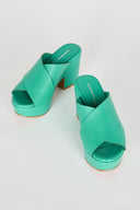 DAME HEELED PLATFORM Jade - Intentionally Blank,JADE