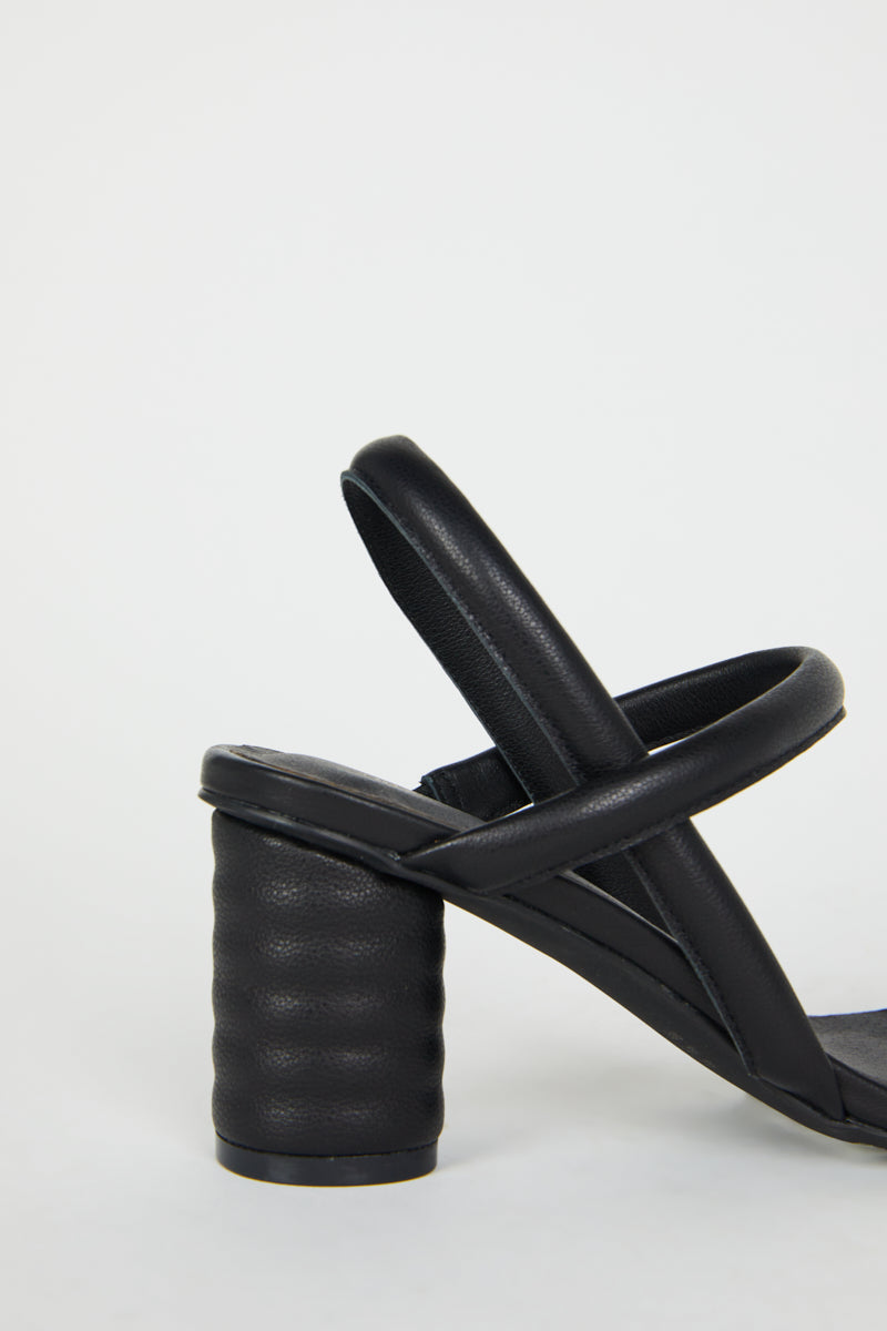 KIFTON HEEL Black - Intentionally Blank,BLACK