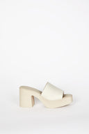 MARY PLATFORM HEEL CREAM SOLE