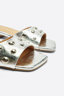 SADIE METALLIC SANDAL