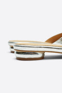 SADIE METALLIC SANDAL