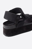 ZONA BLACK SOLE PLATFORM SANDAL