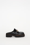 KOWLOON LOAFER MULE Black - Intentionally Blank,BLACK