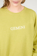 GEMINI ZODIAC PULLOVER - Intentionally Blank,MARIGOLD