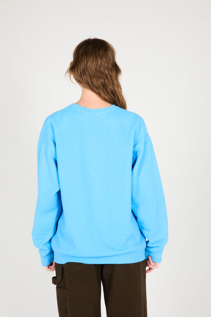 CAPRICORN ZODIAC PULLOVER - Intentionally Blank, MYKONOS BLUE