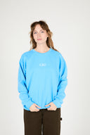 LEO ZODIAC PULLOVER - Intentionally Blank,MYKONOS BLUE