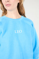 LEO ZODIAC PULLOVER - Intentionally Blank,MYKONOS BLUE