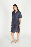 STATION DRESS chambray - Intentionally Blank