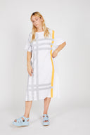 TOWN TSHIRT DRESS WHITE - Intentionally Blank