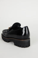 HK-2 Loafer Black Croc - Intentionally Blank,BLACK