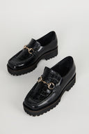 HK-2 Loafer Black Croc - Intentionally Blank,BLACK