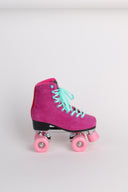 PLUS ONE ROLLER SKATE Fuchsia Combo - Intentionally Blank