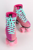 PLUS ONE ROLLER SKATE Fuchsia Combo - Intentionally Blank