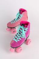 PLUS ONE ROLLER SKATE Fuchsia Combo - Intentionally Blank