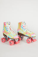 TRIPPY ROLLER SKATE Yellow Tie Dye - Intentionally Blank