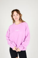 LIBRA ZODIAC PULLOVER - Intentionally Blank,ORCHID