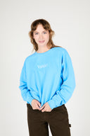 VIRGO ZODIAC PULLOVER - Intentionally Blank, MYKONOS BLUE